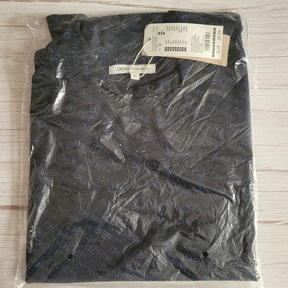 Tom Tailor Denim Long Sleeve Shirt with All  Over Print - Picture 11 of 12